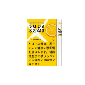 Supa Sawa 8mg (lemon) JP Version – Carton (200 Cigarettes / 10 Packs)