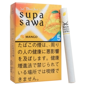Supa Sawa 5mg (mango) JP Version – Carton (200 Cigarettes / 10 Packs)