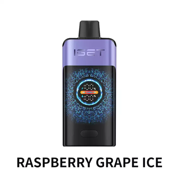 IGET One 12000 Raspberry Grape Ice